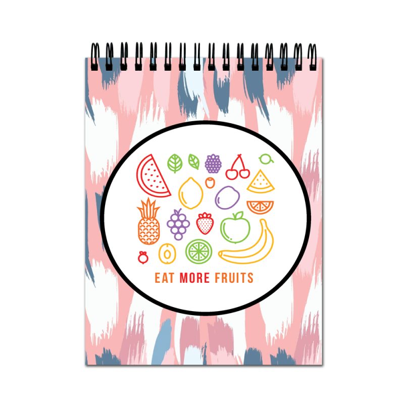 Crafty Worth Sketch Book eat more fruits sketch book for sketching Thick Sheets A4 Size,100 Sheets/200 Pages