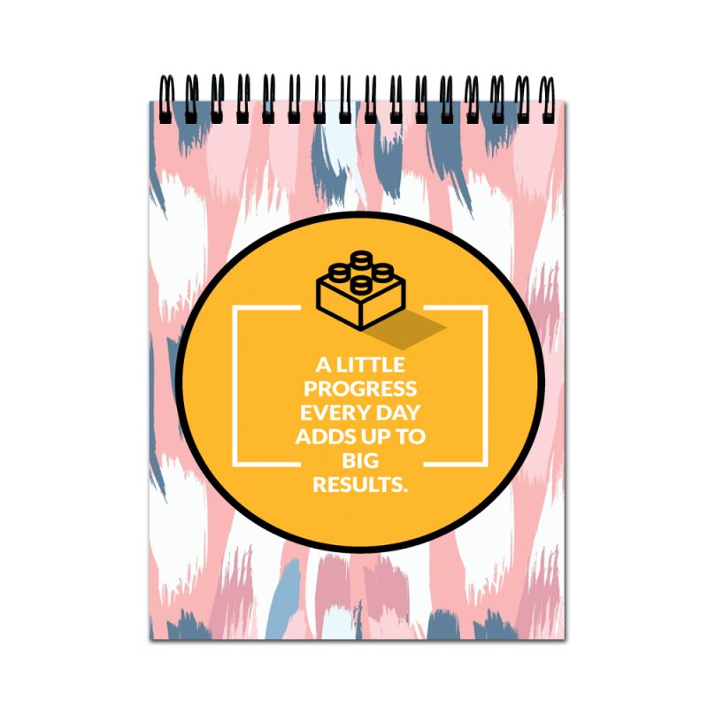 A4 Motivational Daily Practice Sketch Book