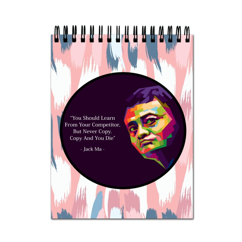 Jack Ma Quote A4 Sketchbook