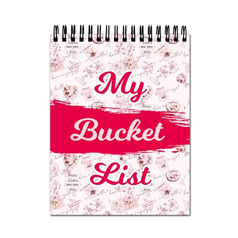 Crafty Worth Sketch Book My Bucket List sketch book for artists a4 Thick Sheets A4 Size,100 Sheets/200 Pages