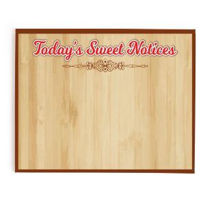 Crafty Worth Sweet Notice natural texture pin board 10x16 - photo 3