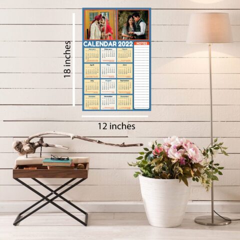 Custom Photo Wall Planner Calendar - alternate view