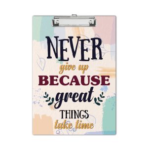 Crafty Worth wooden A4 clipboard writing pad for kids and students
