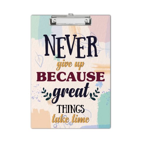 Crafty Worth | Wooden Clipboard Writing Pad | Exam Board for Kids Students | Wood Exam Pad | Examination Writing Pad | clip board for girls| clip board for Boys | Stainless Clip | clip board a4 size