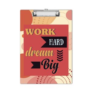 Crafty Worth multi colour A4 clipboard examination pad