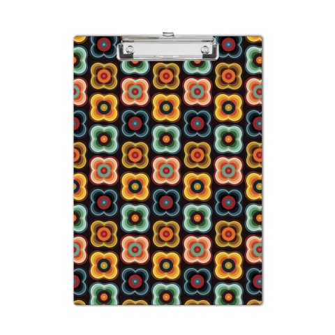 Crafty Worth | Paper Clipboard Writing Pad | Exam Board for Kids/Students | Examination Writing Pad | clip board for girls| clip board for Boys | Stainless Clip | clip board a4 size