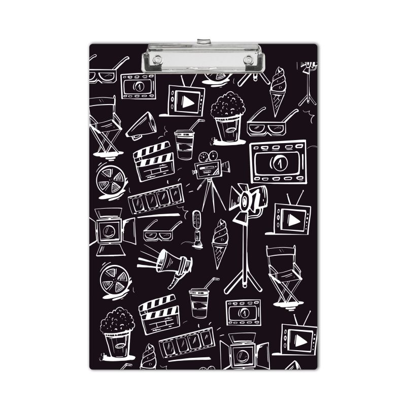 Cinema Theme A4 Examination Pad