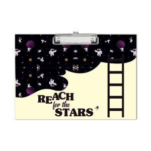 Crafty Worth wooden A3 exam pad with stainless clip