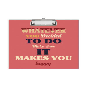 Crafty Worth multi colour A3 clipboard writing pad for students