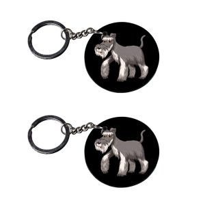 | dog mom keychain | s keychain for bike customized keychain with photo Printed Wooden Keychain| Circle Shape Set of 2 keyrin