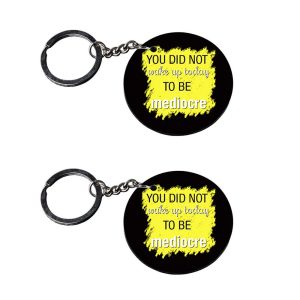 Crafty Worth love quotes gift keychain pair set of 2 - photo 2