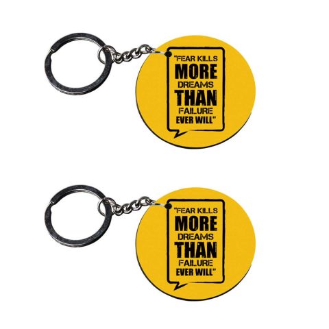 Crafty Worth | car keychain for men with quotes | keychain for 3 friends customized keychain with photo Printed Wooden Keychain| Circle Shape Set of 2 keyrings 2×2 inch