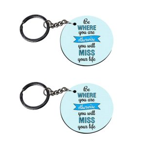 Crafty Worth girls quotes keychain set of 2 - photo 3