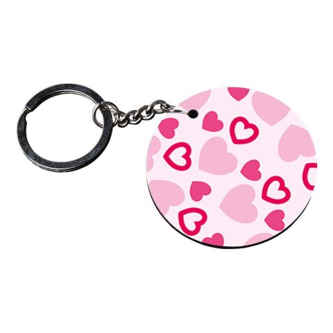 Crafty Worth | bike keychain quotes | keychain keychain girls customized keychain with photo Printed Wooden Keychain| Circle Shape Set of 2 keyrings 2×2 inch - alternate view