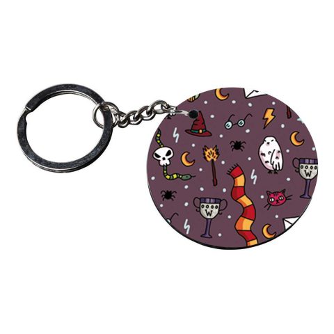 Crafty Worth | drive safe quotes keychain | keychain s customized keychain with photo Printed Wooden Keychain| Circle Shape Set of 2 keyrings 2×2 inch - alternate view