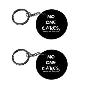 Crafty Worth girls quotes keychain accessory set of 2
