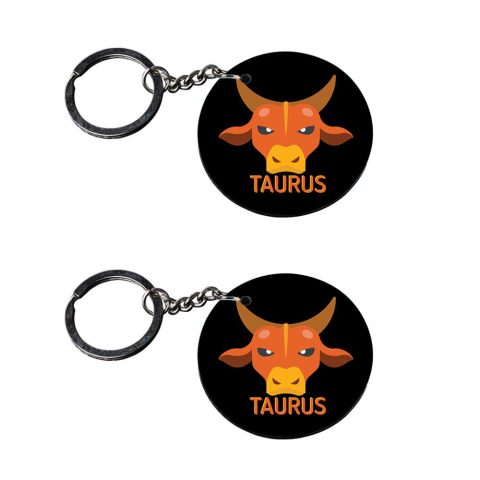 Crafty Worth | keychains for men with quotes | keychain board wall customized keychain with photo Printed Wooden Keychain| Circle Shape Set of 2 keyrings 2×2 inch