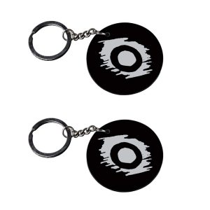| Alphabet O keychain | keychain making kit customized keychain with photo Printed Wooden Keychain| Circle Shape Set of 2 key