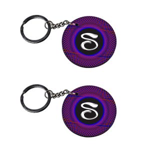 Crafty Worth Alphabet S photo keychain set of 2 - photo 2