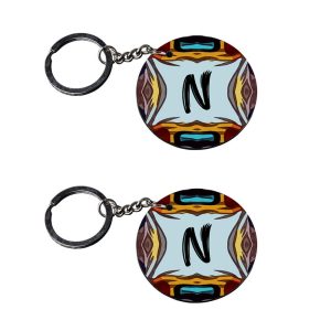 Crafty Worth Alphabet N budget keychain set of 2 - photo 2