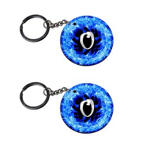 | Alphabet O keychain | keychain for boys customized keychain with photo Printed Wooden Keychain| Circle Shape Set of 2 keyri