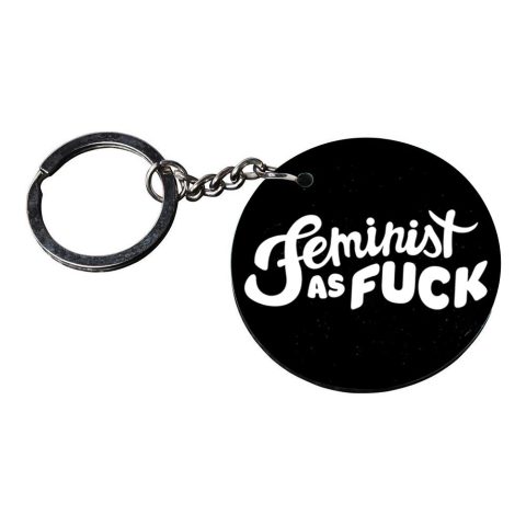 Crafty Worth | keychain for girls | keychain for pulsar 220 Printed Wooden Keychains | Circle Shape Set of 2 keyrings 2×2 inch - alternate view