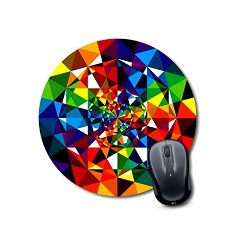 Crafty Worth mouse pad netflix Mouse pad with texture Round Mouse Pad for Laptop/pc (9X9 Inches)
