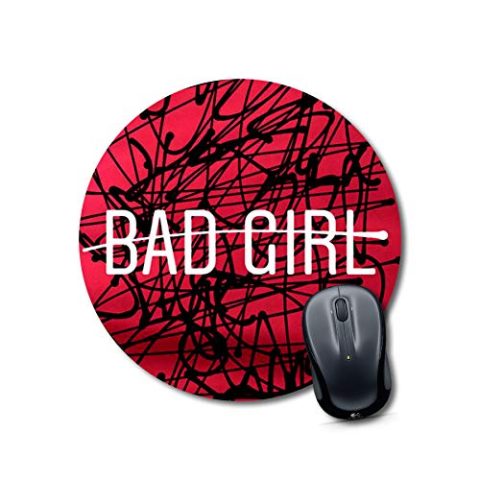 Crafty Worth mouse pad set of 2 Mouse pad for girls Round Mouse Pad for Laptop/pc (9X9 Inches)