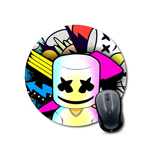 Marshmello DJ Round Mouse Pad