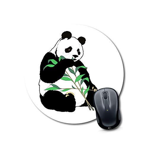 Crafty Worth mouse pad under 100 thanos hand Mouse pad Round Mouse Pad for Laptop/pc (9X9 Inches)