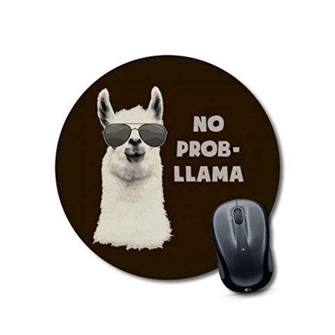 Crafty Worth mouse pad for high dpi mouse Mouse pad for girls under 50 Round Mouse Pad for Laptop/pc (9X9 Inches)