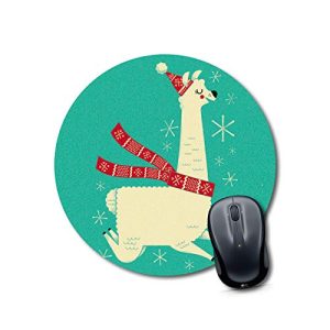 mousepad for pc gaming Mouse pad for girls under 100 Round Mouse Pad for Laptop/pc (9X9 Inches)