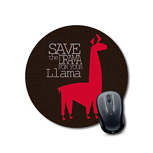 Save The Drama Llama Mouse Pad