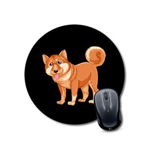 mouse pad for mac puppy dogs Mouse pad Round Mouse Pad for Laptop/pc (9X9 Inches)
