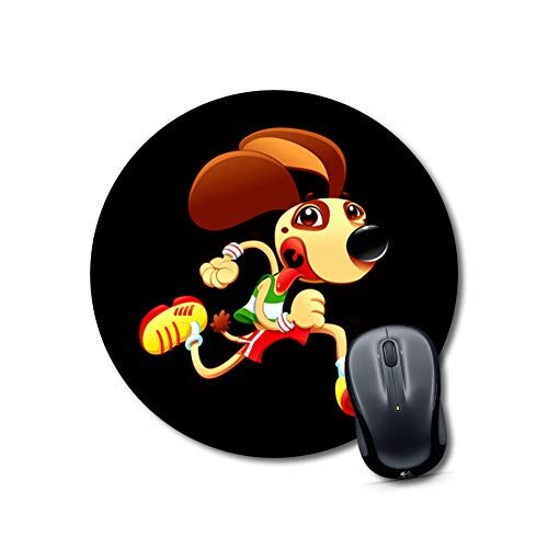 Personalized Dog Illustration Desk Mousepad