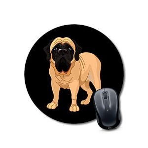 mousepad for pc gaming dog Mouse pad for girls Round Mouse Pad for Laptop/pc (9X9 Inches)