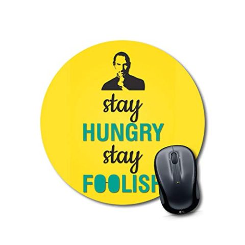 Crafty Worth mouse pad for imouse love quotes Mouse pad Round Mouse Pad for Laptop/pc (9X9 Inches)