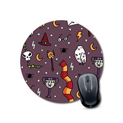 Crafty Worth mouse pad for xmate mouse drive safe quotes Mouse pad Round Mouse Pad for Laptop/pc (9X9 Inches)