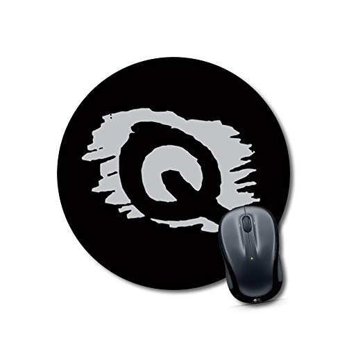 Round Letter Q Mouse Pad