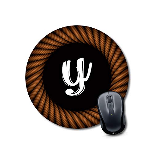 Alphabet Y PC Mousepad 9x9
