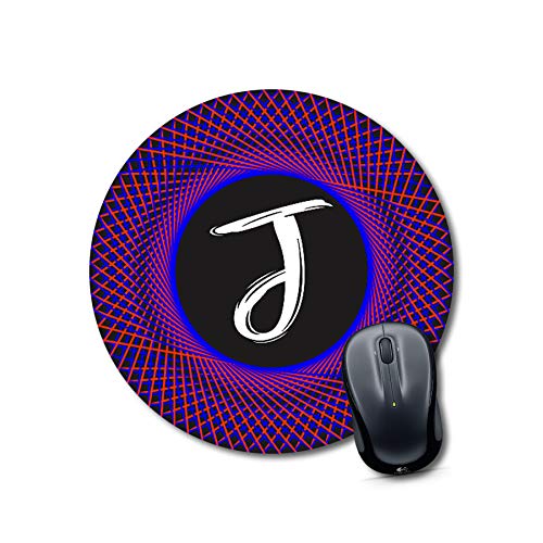 Alphabet J Table Mousepad 9x9