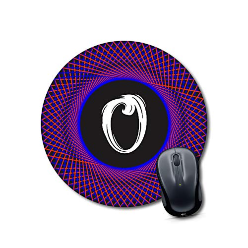 Alphabet O Sporty Round Pad — Budget