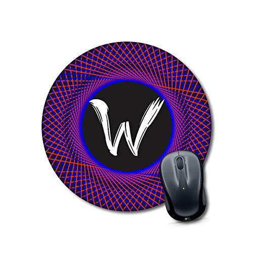 Alphabet W Wire-Mouse Pad 9x9
