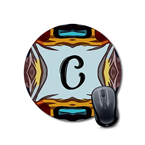Alphabet C Wireless-Mice Pad 9x9