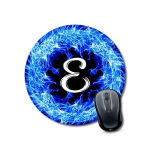 Crafty Worth Alphabet E esports style mousepad 9x9