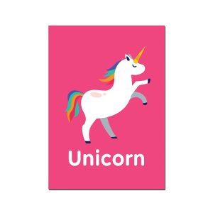 Crafty Worth unicorn jigsaw puzzle for kids A4 - photo 2