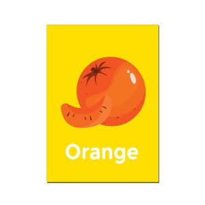 Crafty Worth orange fruit puzzle for kids A4 - photo 2