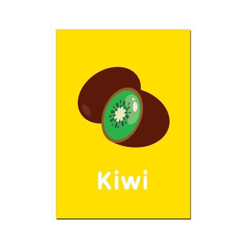 Crafty Worth | kiwi fruit Spelling Puzzle | Learn to Spell Words | Beautiful Colorful Picture | puzzles for kids | Jigsaw puzzle for kids| Educational toys |Wooden Puzzle | Age 3+ |A4 size - alternate view