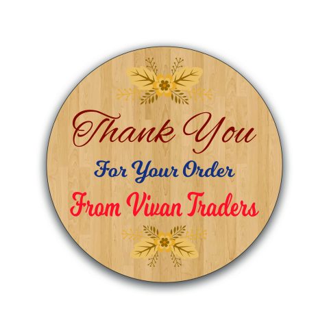 Crafty Worth Wooden| Thank You Tags for Packaging, Customized Packing Tags for Small Business Customized for Birthday, Engagement, Anniversary and All Other Parties/Events Set of 12
