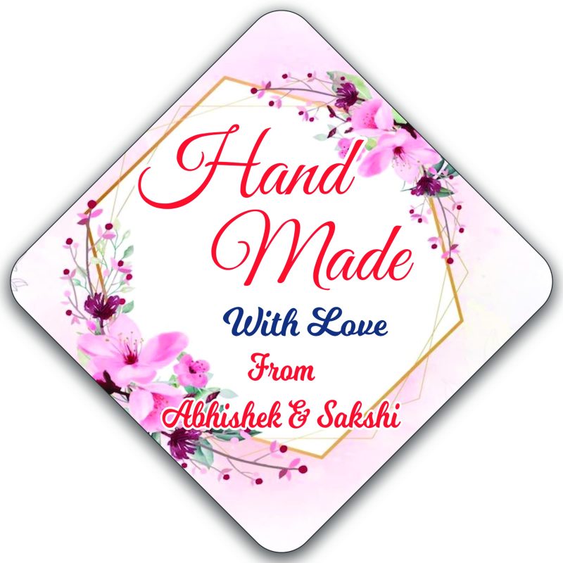 Personalized Floral Handmade Gift Tags